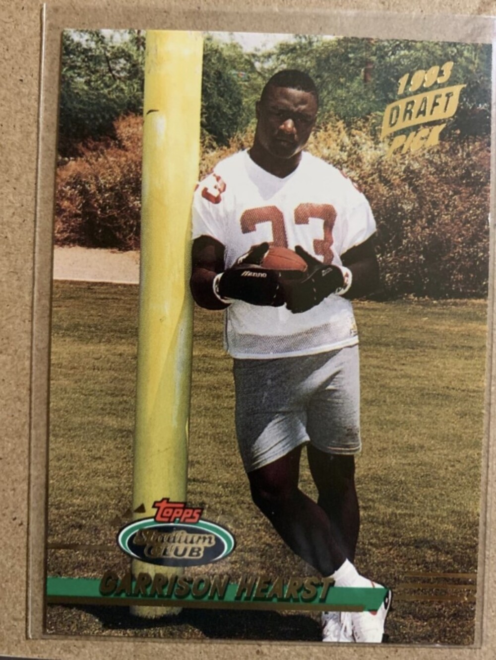 Garrison Hearst #82 [Rookie] [Draft Pick] 1993 Stadium Club